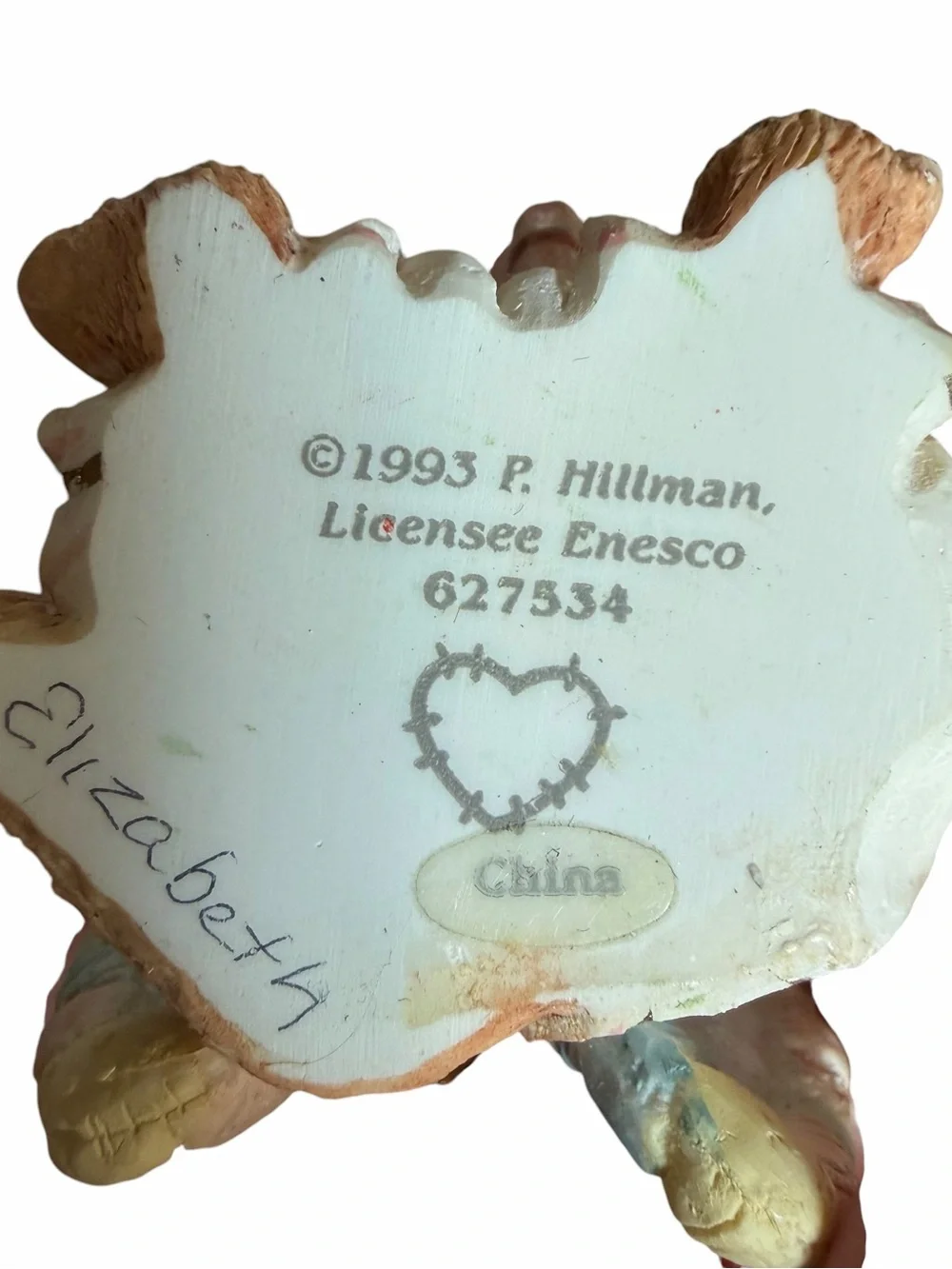 Vintage 90s Enesco Calico Kittens Cat Christmas Ornaments Lot of 4 Holiday